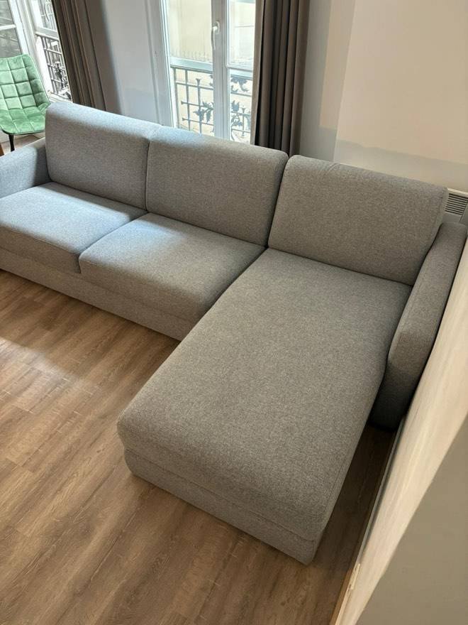 Canapé en tissu après nettoyage par Zzérotache (photo n°10)