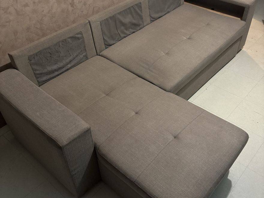 Canapé en tissu après nettoyage par Zzérotache (photo n°42)