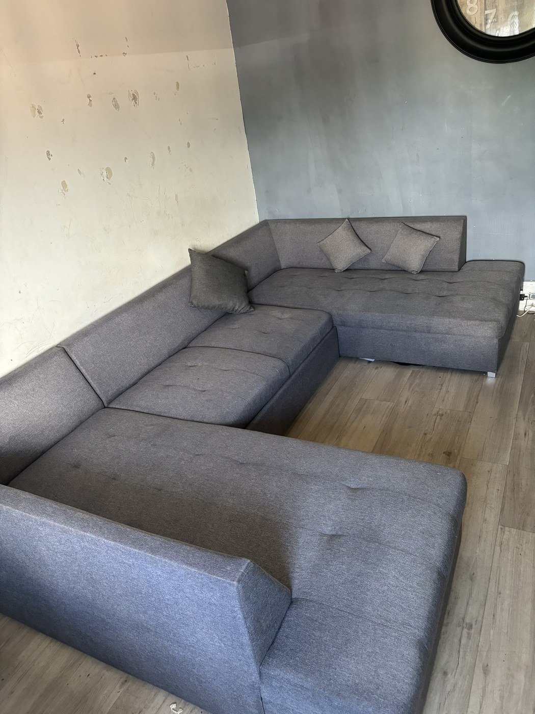 Canapé en tissu après nettoyage par Zzérotache (photo n°16)