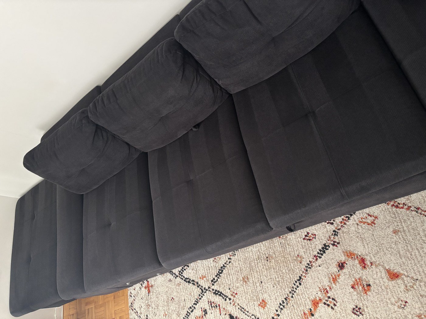 Canapé en tissu après nettoyage par Zzérotache (photo n°2)