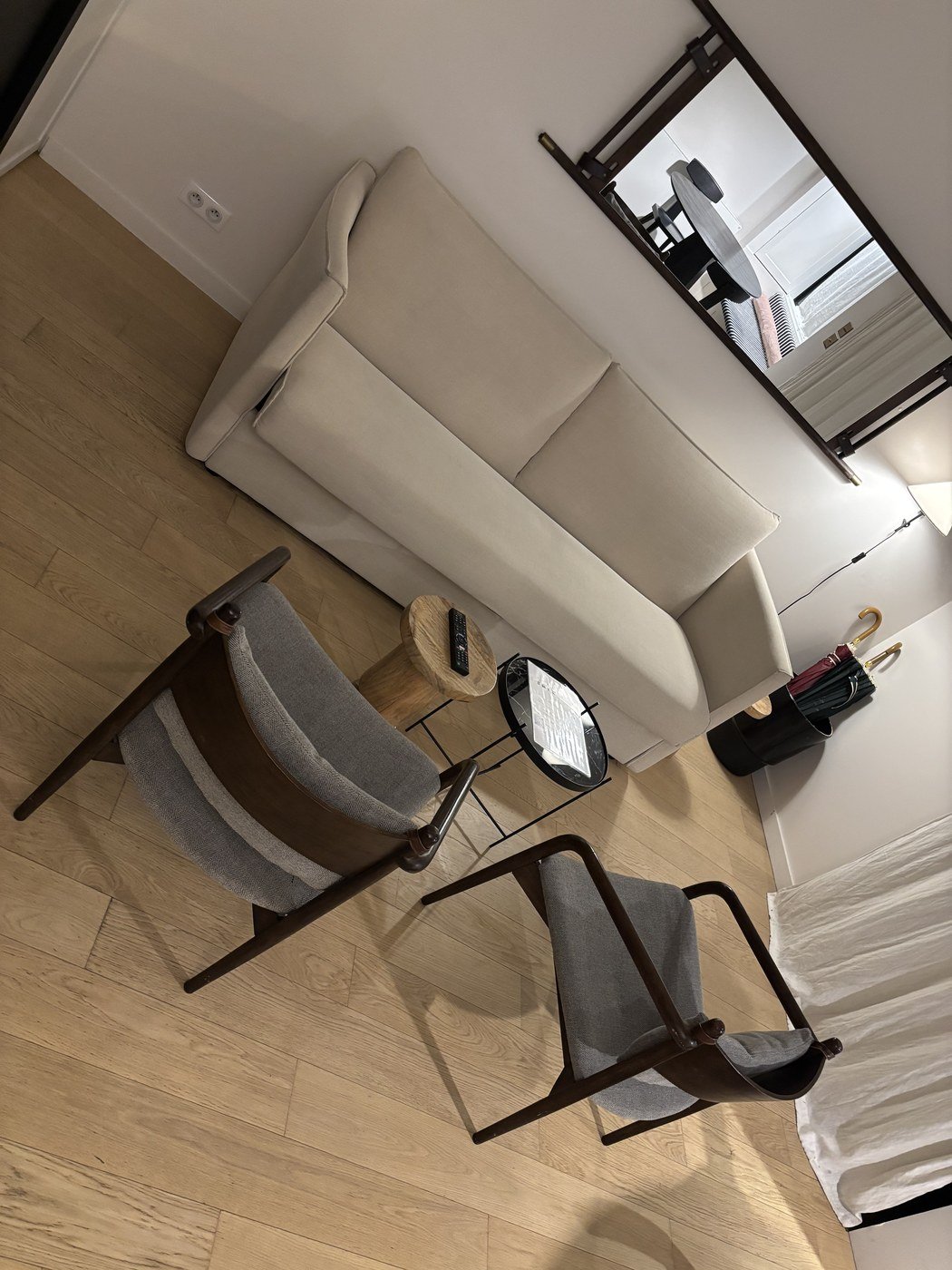 Canapé et fauteuils nettoyés